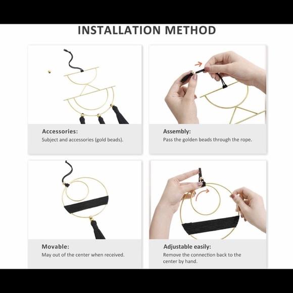 New Boho Wall Art Geometric Set - Picture 4 of 4